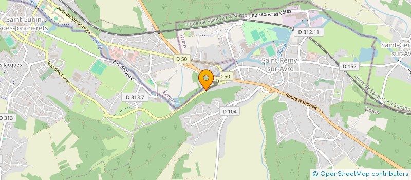 localisation de l'entreprise MONSIEUR STEVEN BACHELET à SAINT-REMY-SUR-AVRE