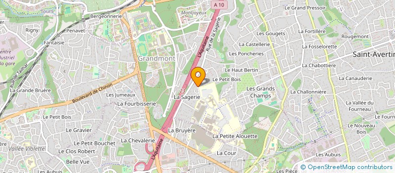 localisation de l'entreprise MONSIEUR STEVEN BARATA  SAINT-AVERTIN