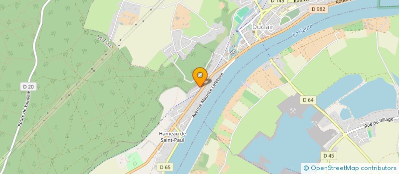 localisation de l'entreprise MONSIEUR STEVEN BARON  DUCLAIR