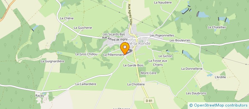 localisation de l'entreprise MONSIEUR STEVEN BAROUD  CERE-LA-RONDE