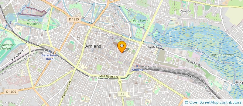 localisation de l'entreprise MONSIEUR STEVEN BASILLE  AMIENS