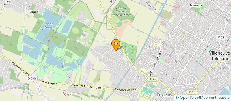 localisation de l'entreprise MONSIEUR STEVEN BASSUS  PLAISANCE-DU-TOUCH