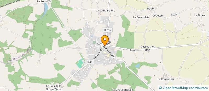localisation de l'entreprise MONSIEUR STEVEN BELLIER à AVESSAC