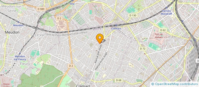 localisation de l'entreprise MONSIEUR STEVEN BERARD à CLAMART