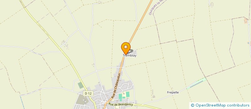 localisation de l'entreprise MONSIEUR STEVEN BERGER  OUCQUES LA NOUVELLE