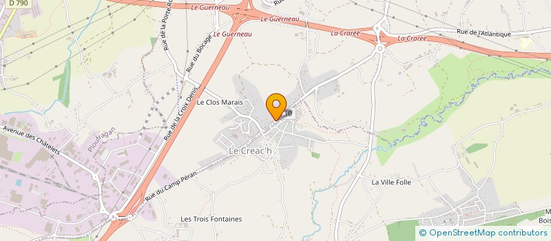 localisation de l'entreprise MONSIEUR STEVEN BERNARD LE MAITRE à TREGUEUX