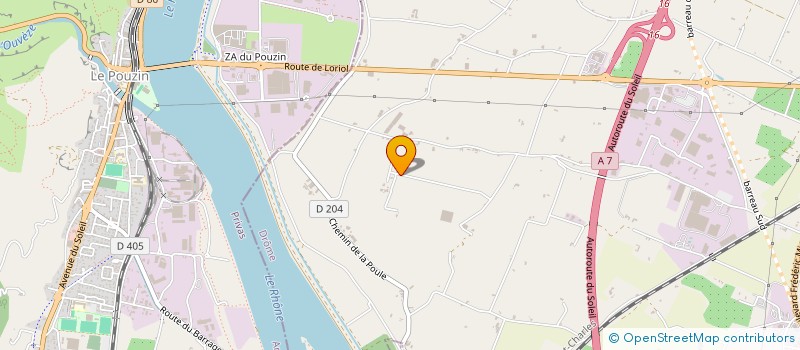 localisation de l'entreprise MONSIEUR STEVEN BERNARDI  LORIOL-SUR-DROME