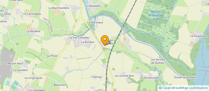 localisation de l'entreprise MONSIEUR STEVEN BERTAUX à NORT-SUR-ERDRE