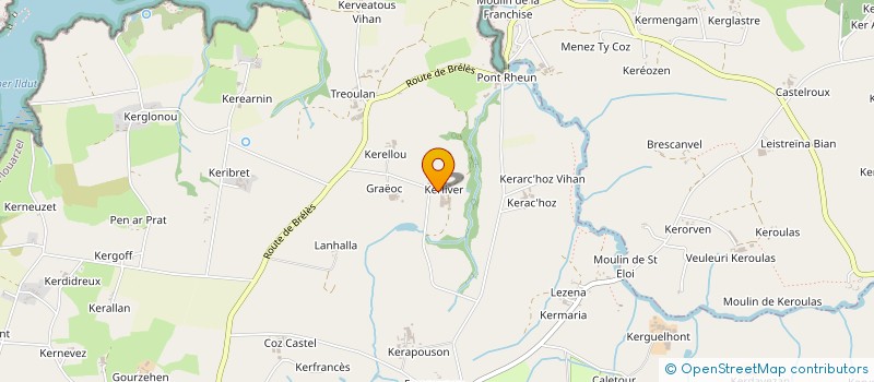 localisation de l'entreprise MONSIEUR STEVEN BERTHOU  BRELES