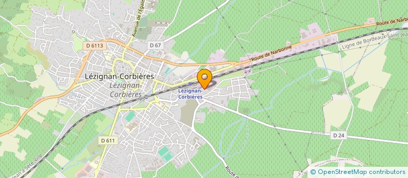localisation de l'entreprise MONSIEUR STEVEN BEVIS à LEZIGNAN-CORBIERES