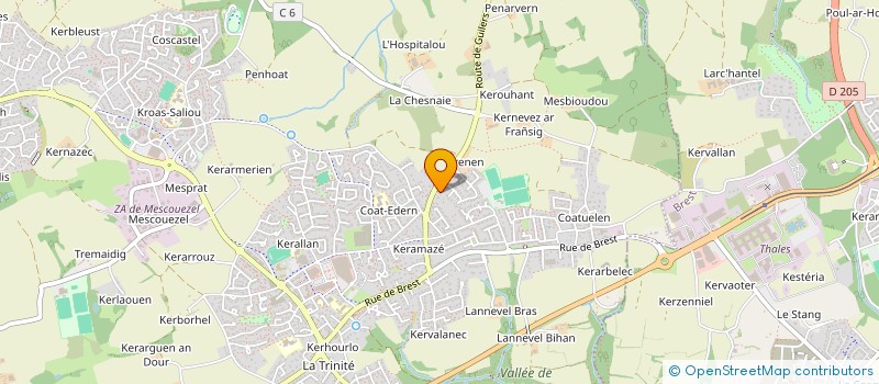 localisation de l'entreprise MONSIEUR STEVEN BLAISE à PLOUZANE