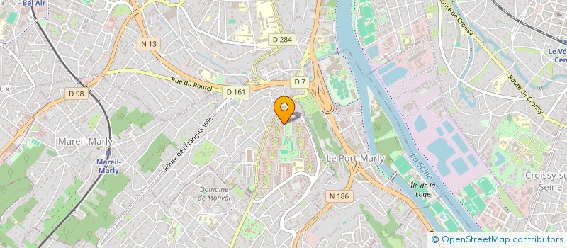 localisation de l'entreprise MONSIEUR STEVEN BLANDIN  MARLY-LE-ROI