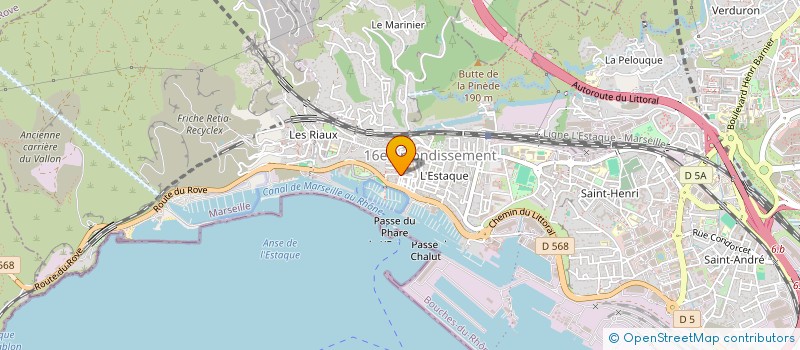 localisation de l'entreprise MONSIEUR STEVEN BOB à MARSEILLE