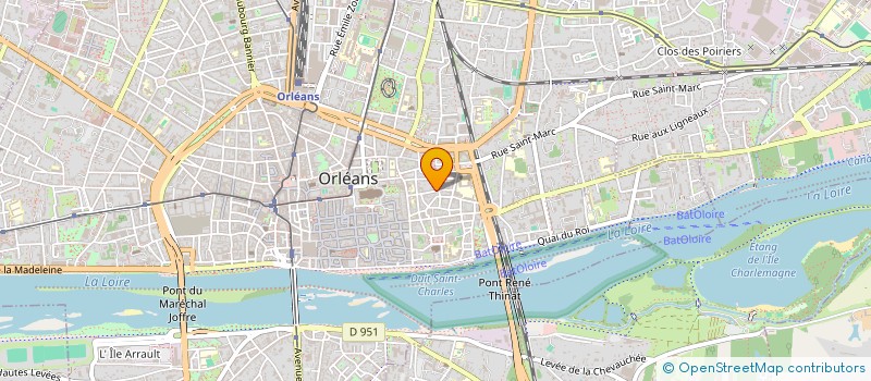 localisation de l'entreprise MONSIEUR STEVEN BONNERRE  ORLEANS