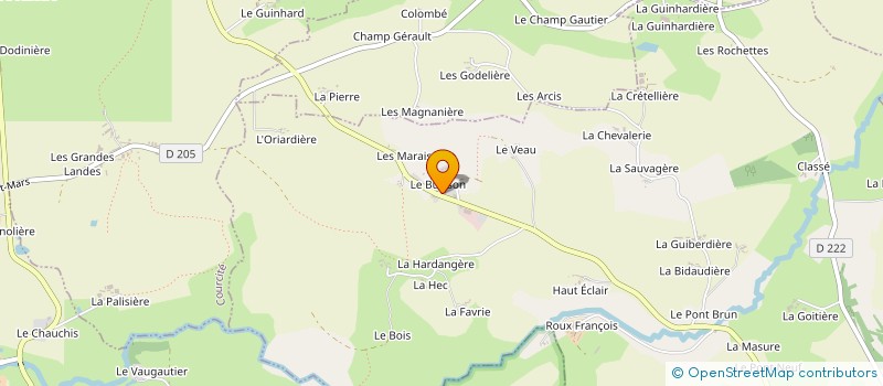 localisation de l'entreprise MONSIEUR STEVEN BRAUX à SAINT-GERMAIN-DE-COULAMER