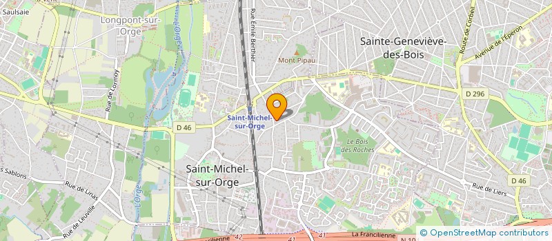 localisation de l'entreprise MONSIEUR STEVEN BRETER à SAINT-MICHEL-SUR-ORGE