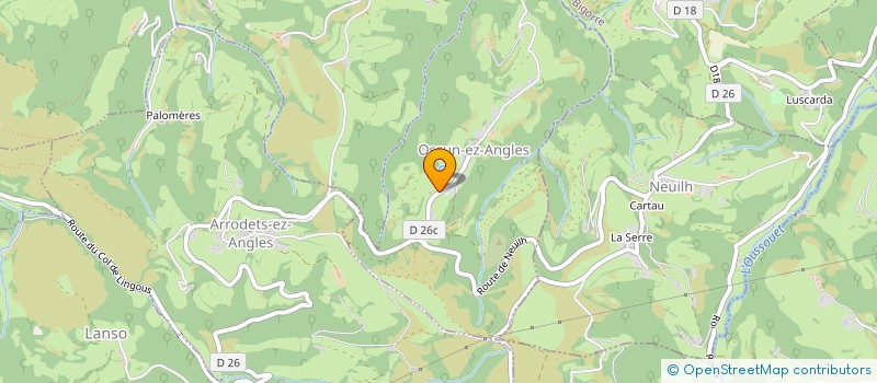 localisation de l'entreprise MONSIEUR STEVEN BUTTIER  OSSUN-EZ-ANGLES