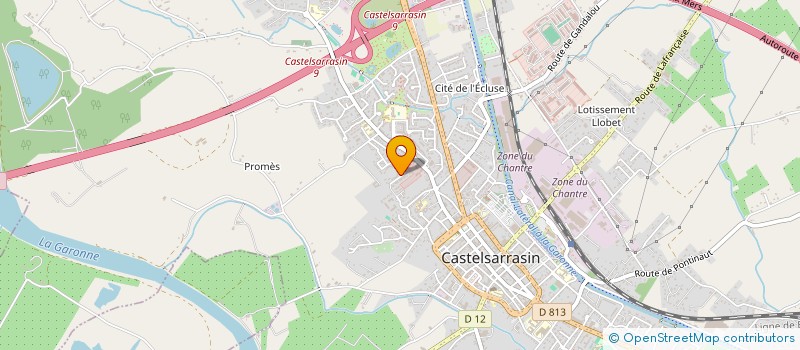 localisation de l'entreprise MONSIEUR STEVEN CAILLIEZ  CASTELSARRASIN