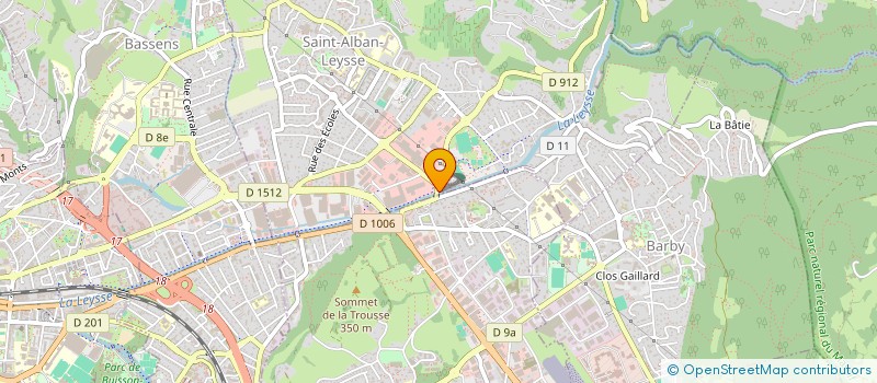 localisation de l'entreprise MONSIEUR STEVEN CHARPENAY  LA VERPILLIERE