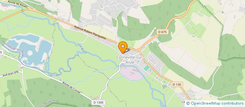 localisation de l'entreprise MONSIEUR STEVEN CHATEL  CORNEVILLE-SUR-RISLE