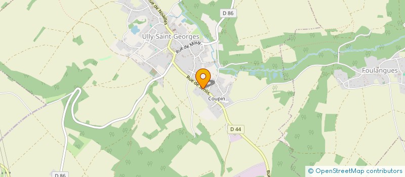 localisation de l'entreprise MONSIEUR STEVEN CHEMINANT  ULLY-SAINT-GEORGES