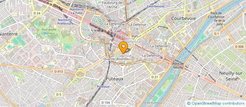 localisation de l'entreprise MONSIEUR STEVEN CHEN  PUTEAUX