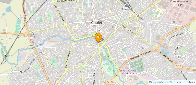 localisation de l'entreprise MONSIEUR STEVEN CHEVALIER  MOUCHAMPS