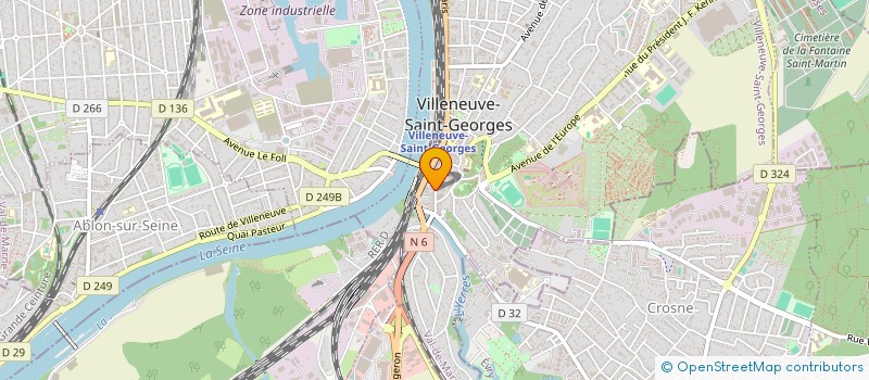 localisation de l'entreprise MONSIEUR STEVEN CHIRON  VILLENEUVE-SAINT-GEORGES