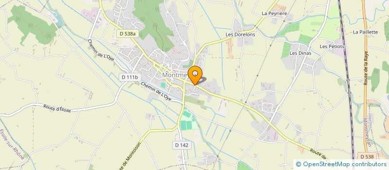 localisation de l'entreprise MONSIEUR STEVEN CLAPPE  MONTMEYRAN