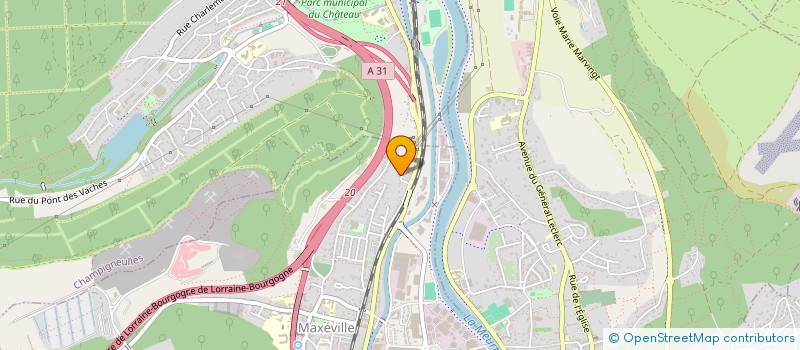 localisation de l'entreprise MONSIEUR STEVEN CLAUDE  VILLERS-LES-NANCY