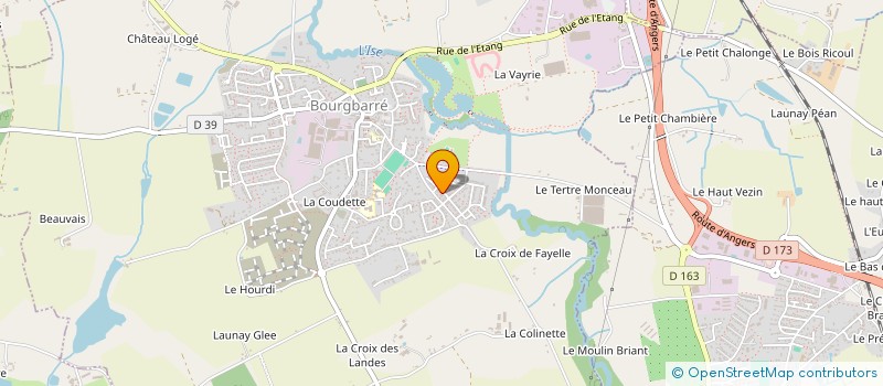 localisation de l'entreprise MONSIEUR STEVEN CLEMENT  BOURGBARRE