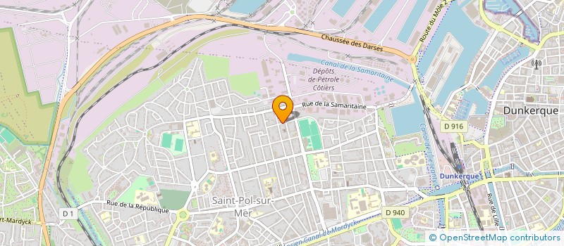 localisation de l'entreprise MONSIEUR STEVEN COELHO PEREIRA  DUNKERQUE