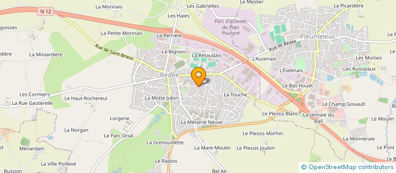 localisation de l'entreprise MONSIEUR STEVEN COUPE  BEDEE