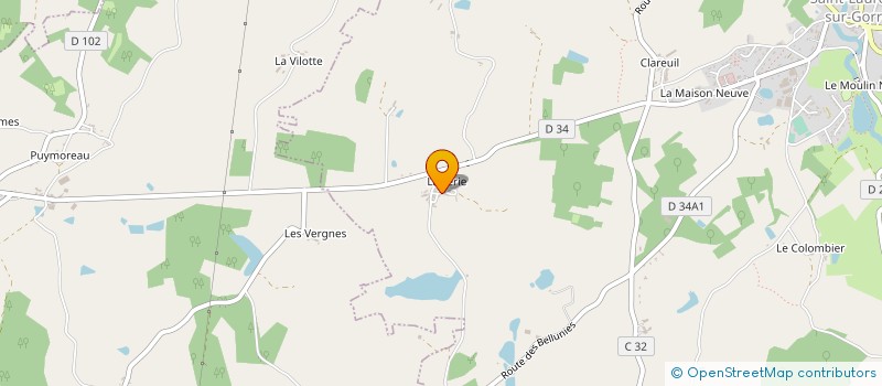 localisation de l'entreprise MONSIEUR STEVEN CROSS  SAINT-AUVENT