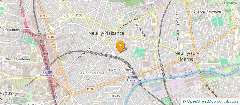 localisation de l'entreprise MONSIEUR STEVEN CROTTA à NEUILLY-PLAISANCE