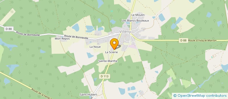 localisation de l'entreprise MONSIEUR STEVEN CUSTODIO  VILLENY