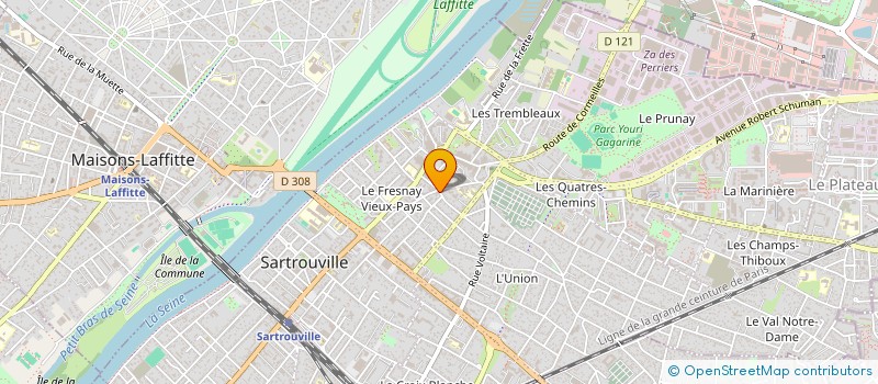 localisation de l'entreprise MONSIEUR STEVEN DARTOIS à SARTROUVILLE