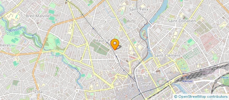 localisation de l'entreprise MONSIEUR STEVEN DAVID  NANTES