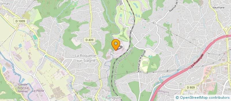 localisation de l'entreprise MONSIEUR STEVEN DE BERNARDIS  MOUGINS