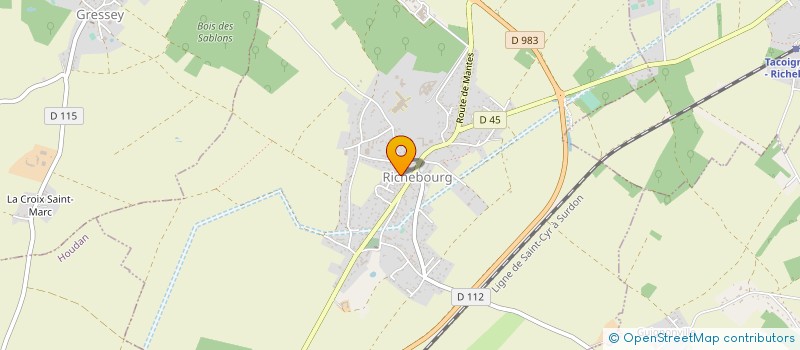 localisation de l'entreprise MONSIEUR STEVEN DEBARROS  RICHEBOURG