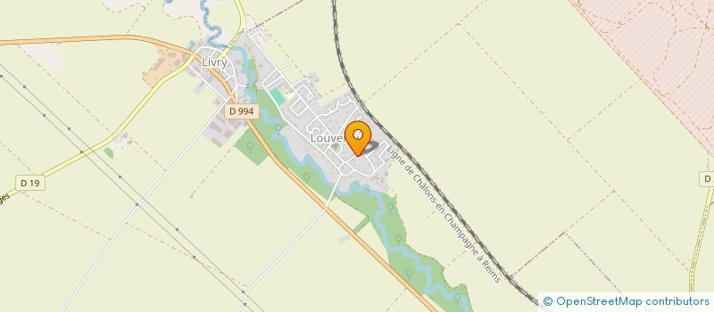 localisation de l'entreprise MONSIEUR STEVEN DEJARDIN  LIVRY-LOUVERCY