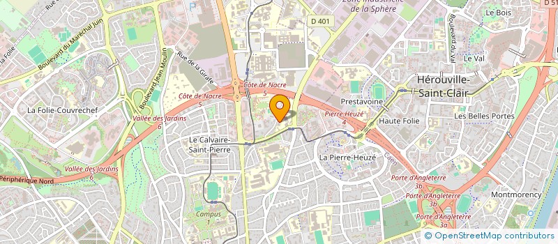 localisation de l'entreprise MONSIEUR STEVEN DELBRAYELLE à CAEN
