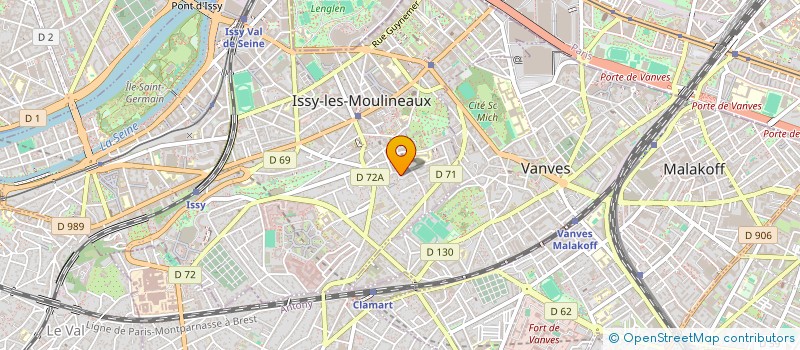 localisation de l'entreprise MONSIEUR STEVEN DELOURME à ISSY-LES-MOULINEAUX