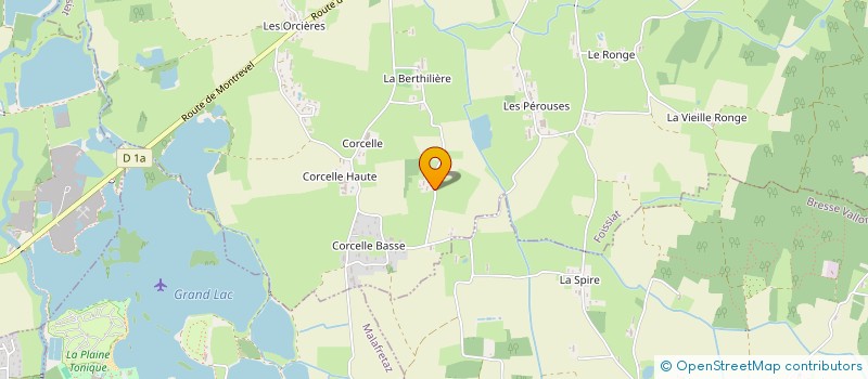 localisation de l'entreprise MONSIEUR STEVEN DELPHIN  FOISSIAT