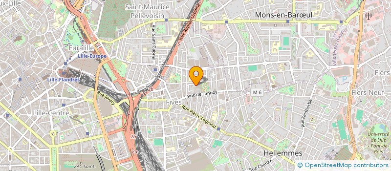 localisation de l'entreprise MONSIEUR STEVEN DEMESTRE à LILLE