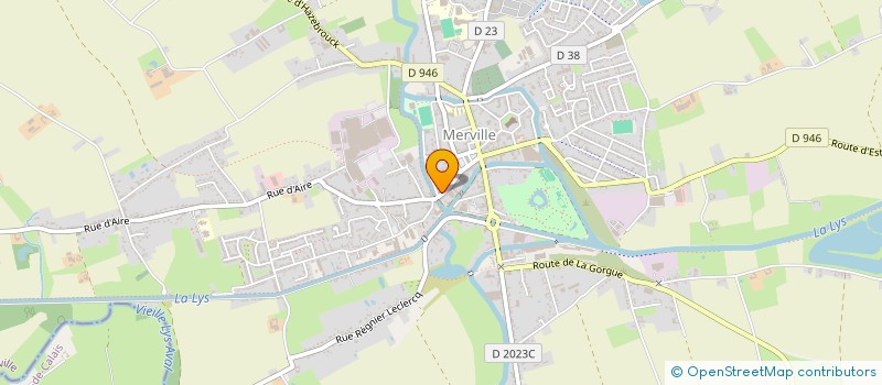 localisation de l'entreprise MONSIEUR STEVEN DEPUYT  MERVILLE