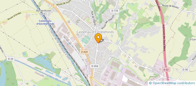 localisation de l'entreprise MONSIEUR STEVEN DESIMEUR  CASTELNAU-D'ESTRETEFONDS