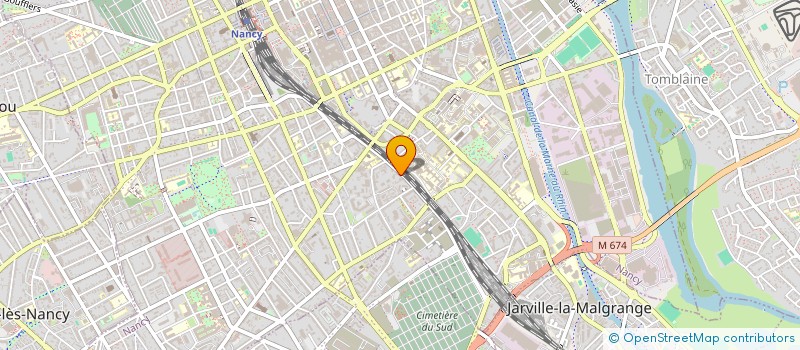 localisation de l'entreprise MONSIEUR STEVEN DIEUDONNE  NANCY