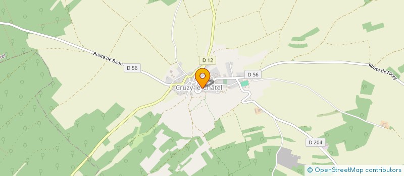 localisation de l'entreprise MONSIEUR STEVEN DJOLLO  CRUZY-LE-CHATEL