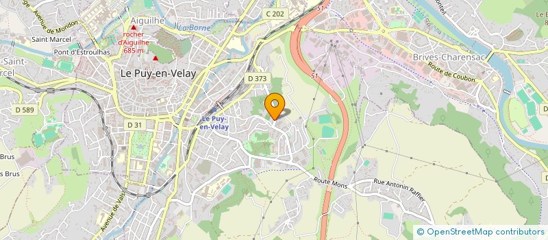 localisation de l'entreprise MONSIEUR STEVEN DORE  LE PUY-EN-VELAY